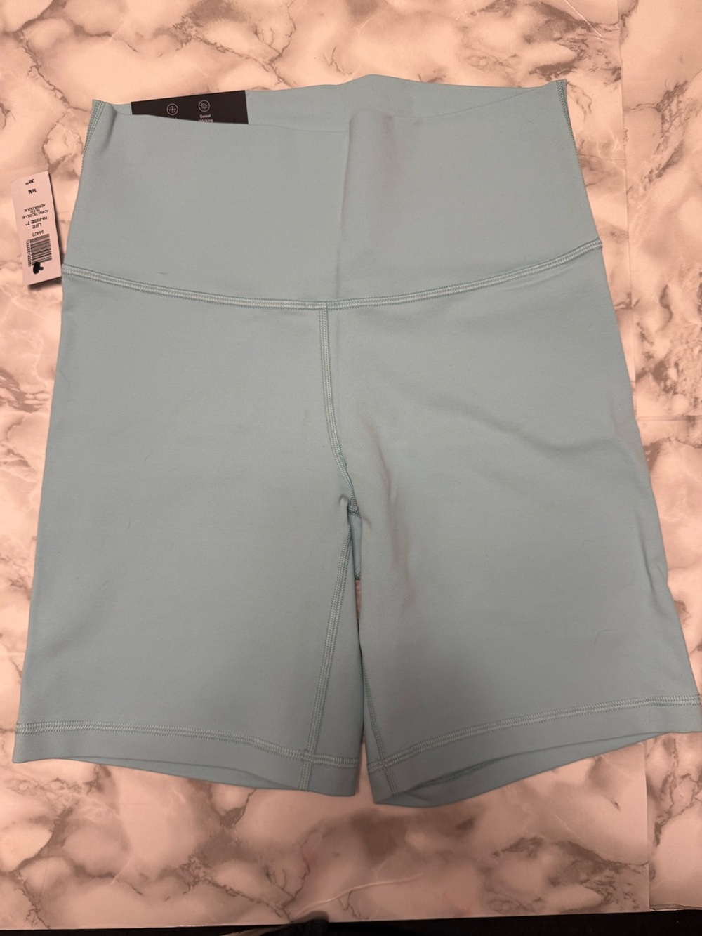 TNA Life Atmosphere Hi-Rise 7-in Shorts in Adriatic Blue
